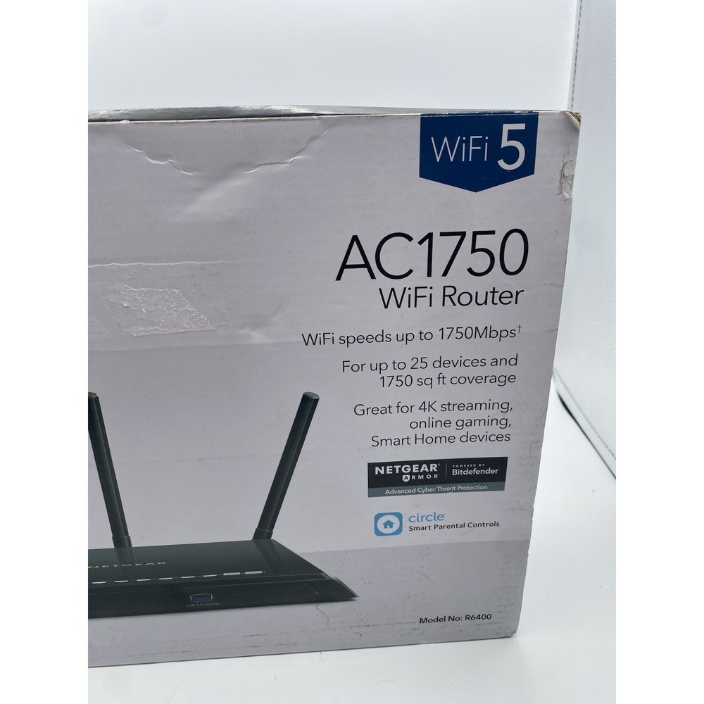 Netgear‎ AC1750 R6400v2 - Picture 2 of 11